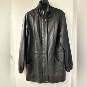 Black lamb Leather size medium Jacket